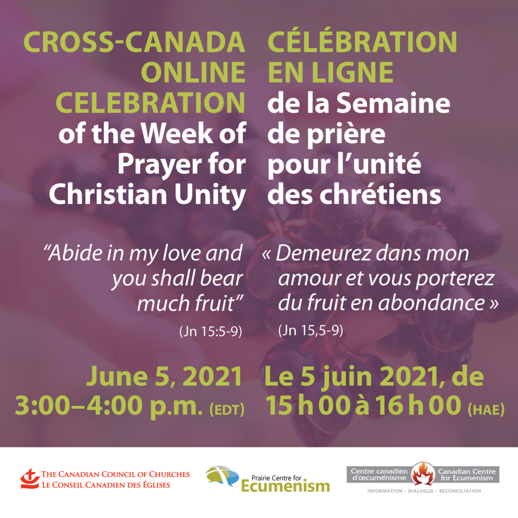 Online Celebration of the Week of Prayer for Christian Unity